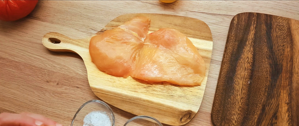 치킨 손질