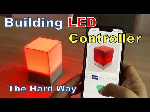소개: ESP32-C3 및 Blynk를 탑재한 Wi-Fi 제어형 WS2812 LED 램프