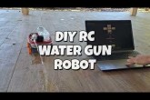 소개: DIY 원격 조종 물총 로봇