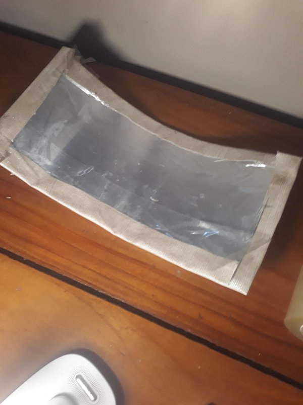 알루미늄판과 타포린으로 모터 커버 만들기