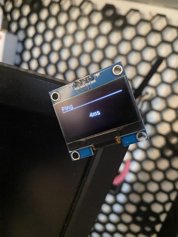 OLED 디스플레이 연결 및 테스트