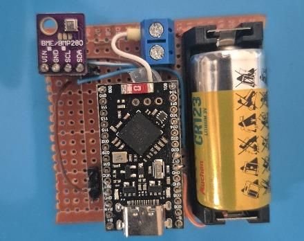 소개: DIY 실외 BLE 온도계