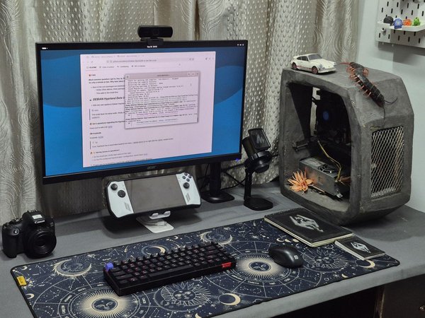 소개: 석기 시대의 PC: 시멘트로 PC 케이스 만들기