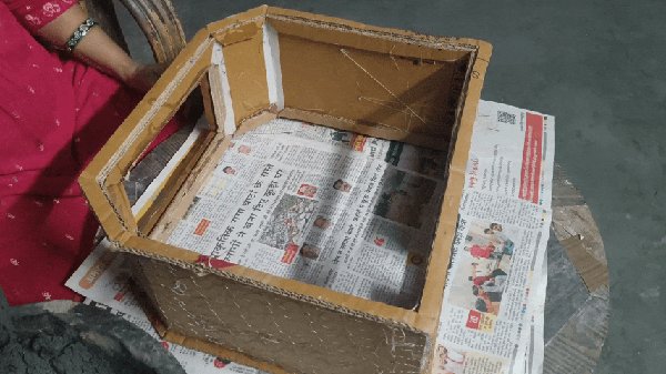 시멘트 바르기