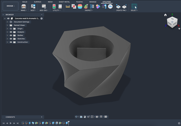 3D 프린팅을 이용한 금형 거푸집 제작