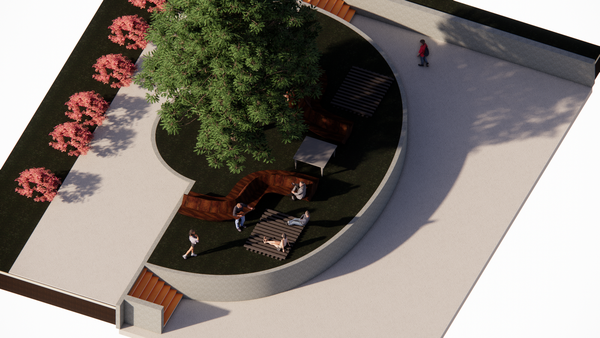 소개: 나무 아래 의자