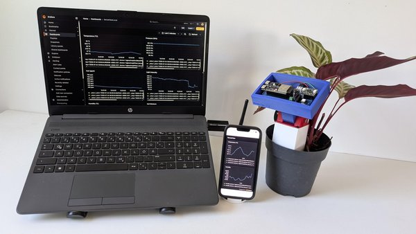 소개: SenseView: MQTT, InfluxDB, Grafana를 활용한 환경 모니터링용 ESP32-C6 기반 Zigbee IoT 플랫폼