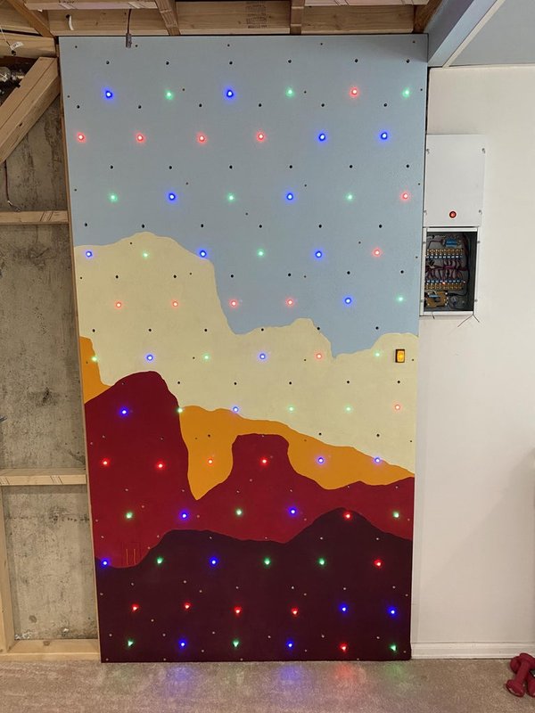 27단계: 패널 준비: LED 및 패널 설치