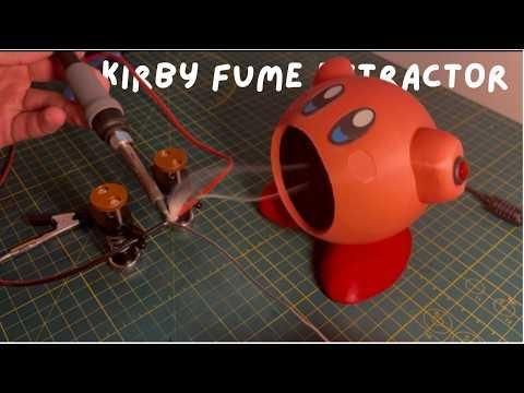 소개: KIRBY 컴팩트 납땜 연기 제거기(개선판)