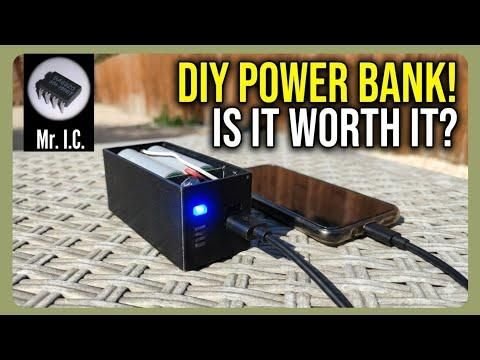 소개: 3D 프린팅 케이스로 DIY 18650 파워 뱅크 만드는 방법