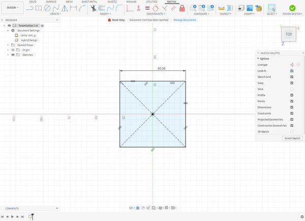 Fusion360에서 형상 재현하기