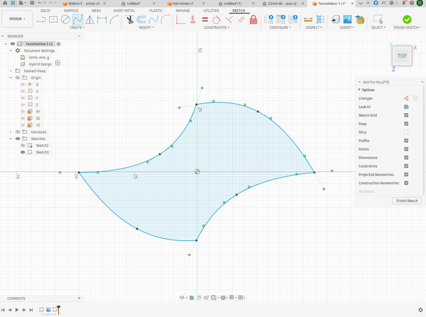 Fusion360에서 형상 재현하기