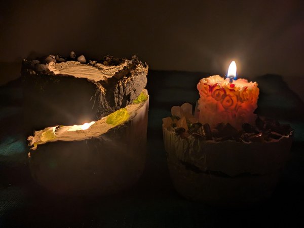 소개: 콘크리트 양초 용기