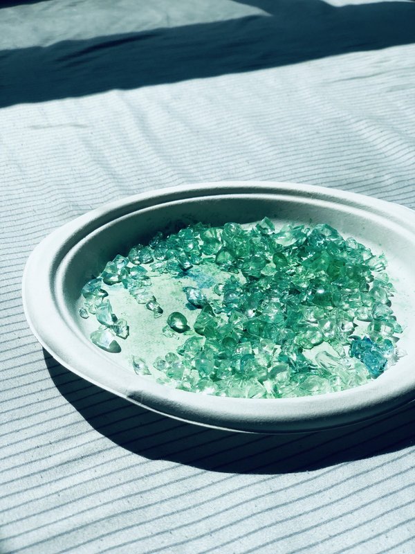 유리 염색하기