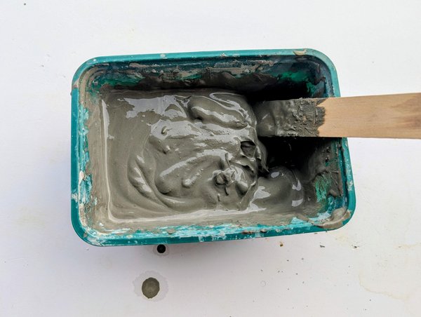 시멘트 혼합물 준비
