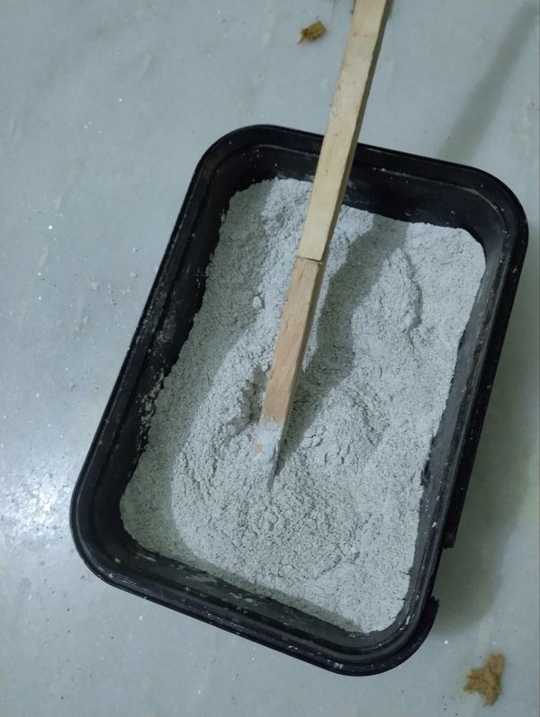 시멘트 혼합물 만들기