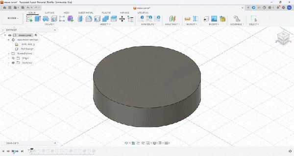 Fusion 360으로 부품 3D 설계하기