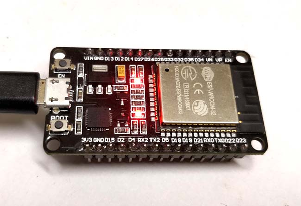 ESP32에 코드 업로드하기