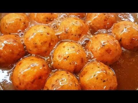 소개: 달콤하고 매콤한 치킨 미트볼 만드는 법