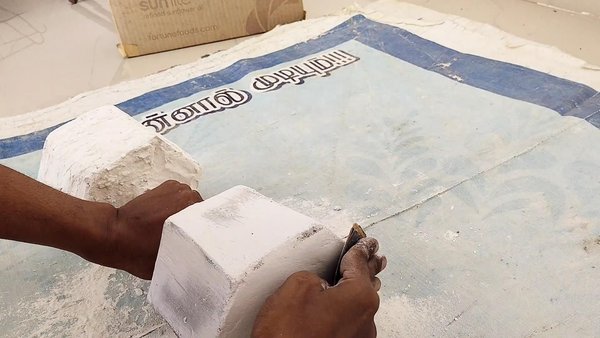 POP(Plaster of Paris) 작업