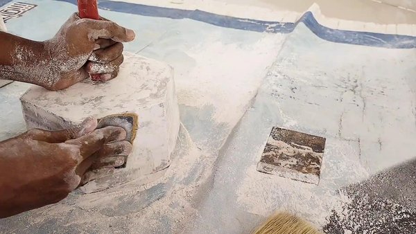 POP(Plaster of Paris) 작업
