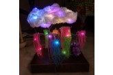 소개: 수제 아바타 스타일의 빛나는 나무, 무지개 와이어 껍질과 395 Nm UV LED가 특징인 DIY 아바타 영감을 받은 LED 나무, 빛나는