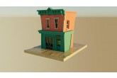 소개: Autodesk Maya로 제작된 3D 만화풍 주택, Arnold 렌더링