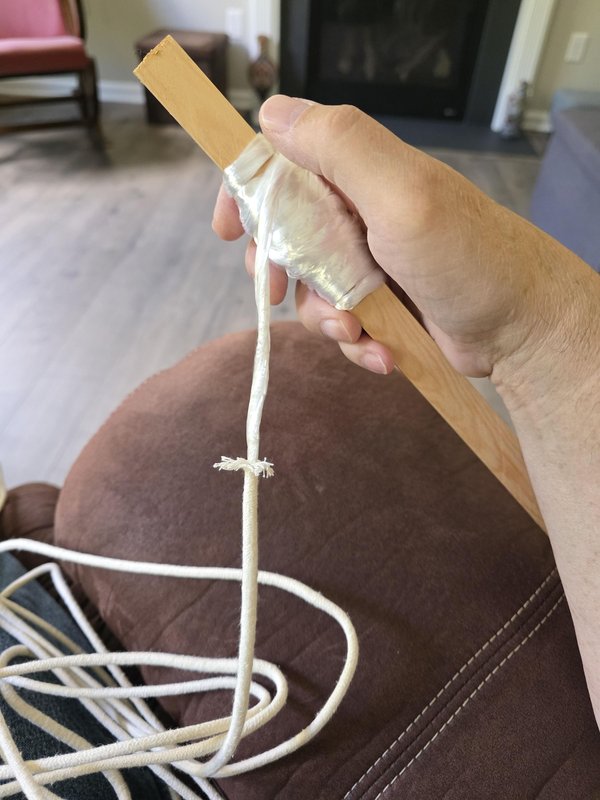 면 디핑 로프 준비