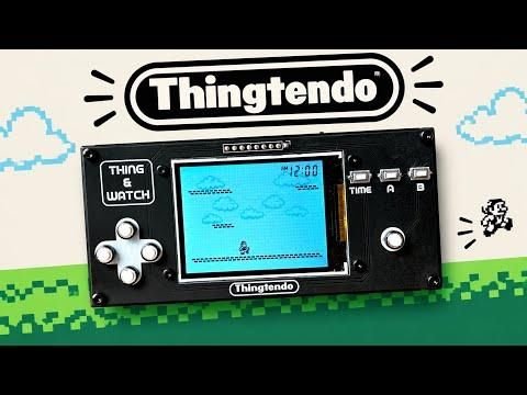 소개: Thingtendo - ESP32 S3를 사용한 Game & Watch 클론