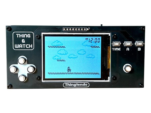 소개: Thingtendo - ESP32 S3를 사용한 Game & Watch 클론