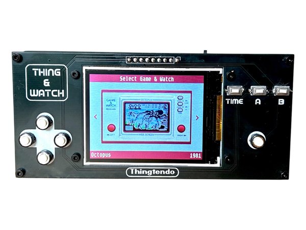 소개: Thingtendo - ESP32 S3를 사용한 Game & Watch 클론