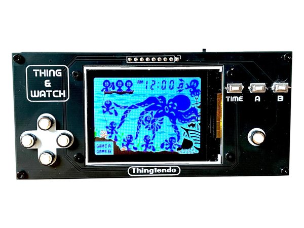 소개: Thingtendo - ESP32 S3를 사용한 Game & Watch 클론