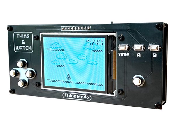 소개: Thingtendo - ESP32 S3를 사용한 Game & Watch 클론