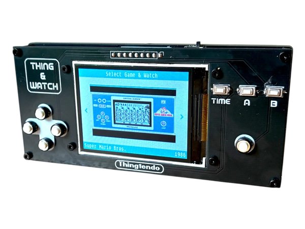소개: Thingtendo - ESP32 S3를 사용한 Game & Watch 클론