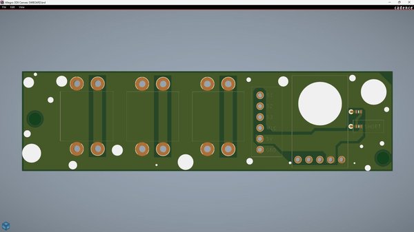 PCB 설계 - 스위치 보드