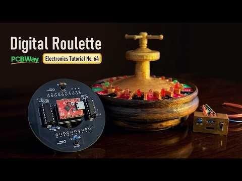 소개: DIY LED 룰렛 휠 | ESP32 C3 프로젝트
