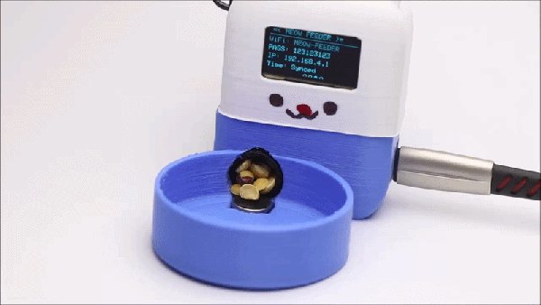 소개: 스마트 급식 일정이 적용된 DIY 자동 고양이 사료 급식기